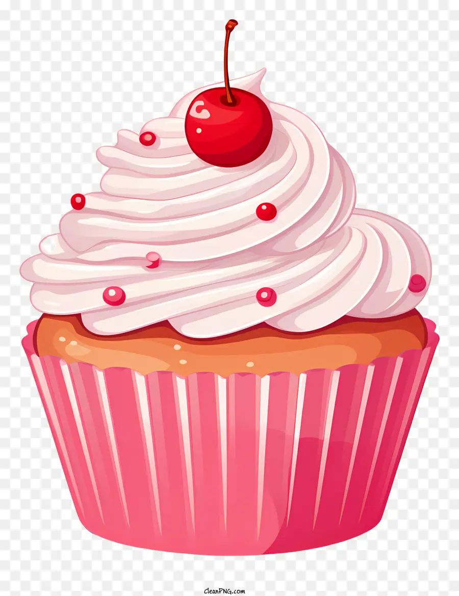 Cupcake，Merah Muda Cupcake PNG