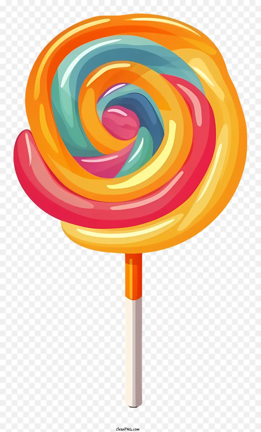 Lolipop，Lolipop Berwarna Warni PNG