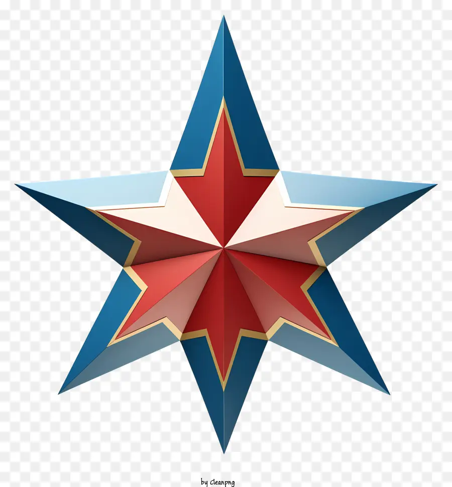 Simbol Bintang，Bintang Biru PNG