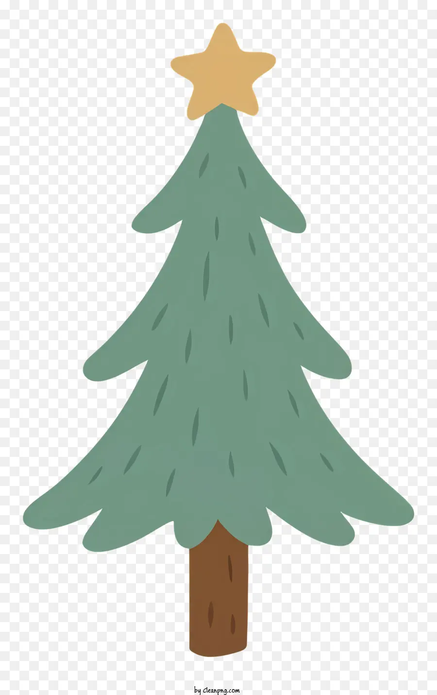 Pohon Natal，Hijau Pohon PNG