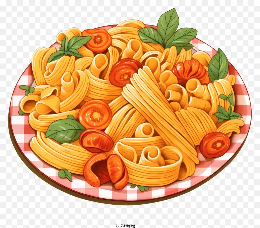 Spageti，Salad Semacam Spageti PNG