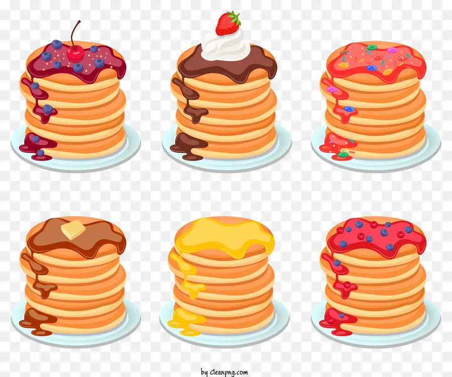 Pancake，Topping PNG