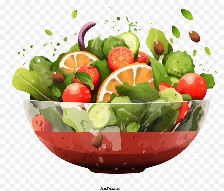 Tempat Sayuran，Salad PNG