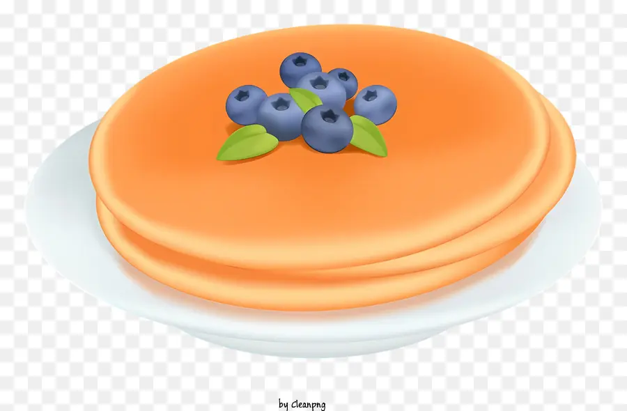 Pancake，Blueberry PNG