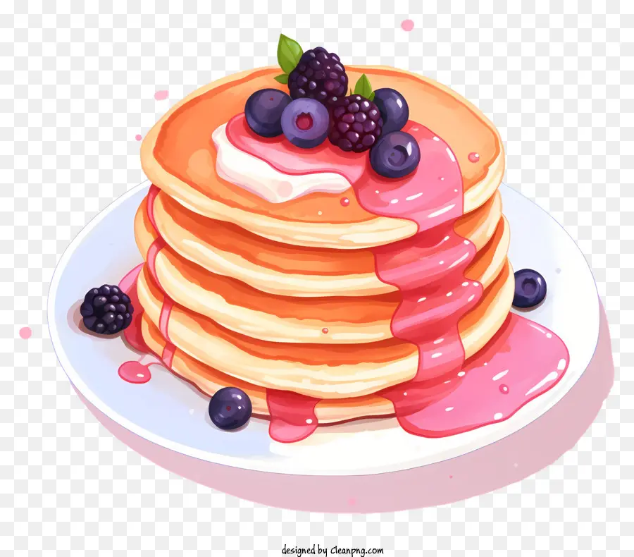 Pancake，Buah Beri PNG