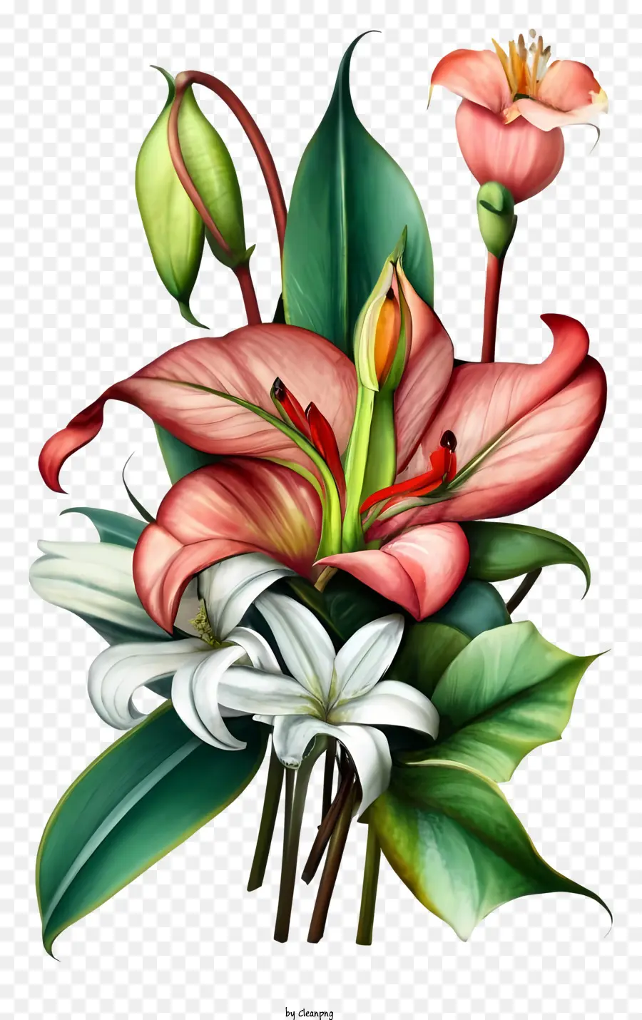 Karangan，Bunga PNG