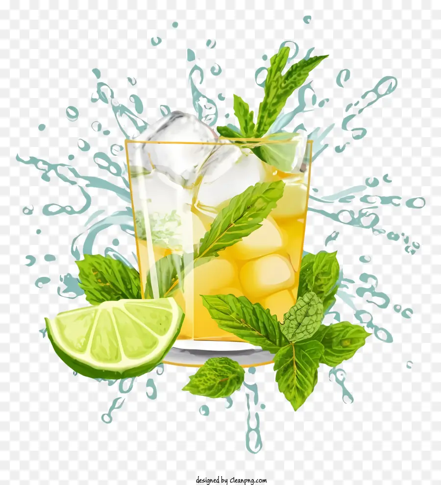 Minuman Yang Menyegarkan，Mojito PNG