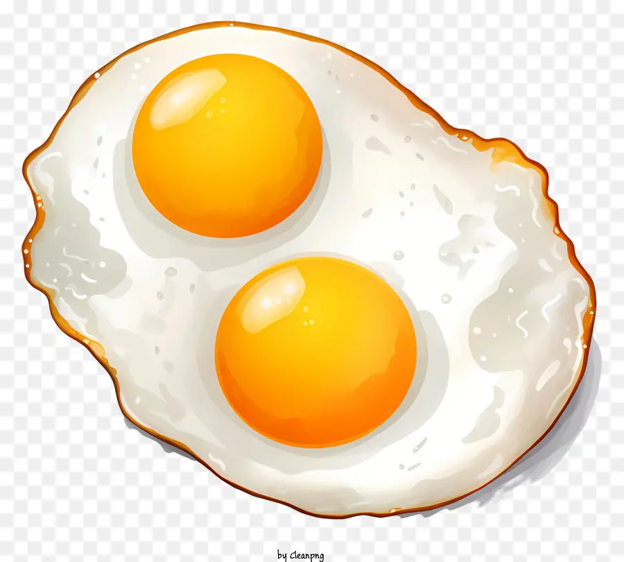 Telur Goreng，Telur Retak PNG