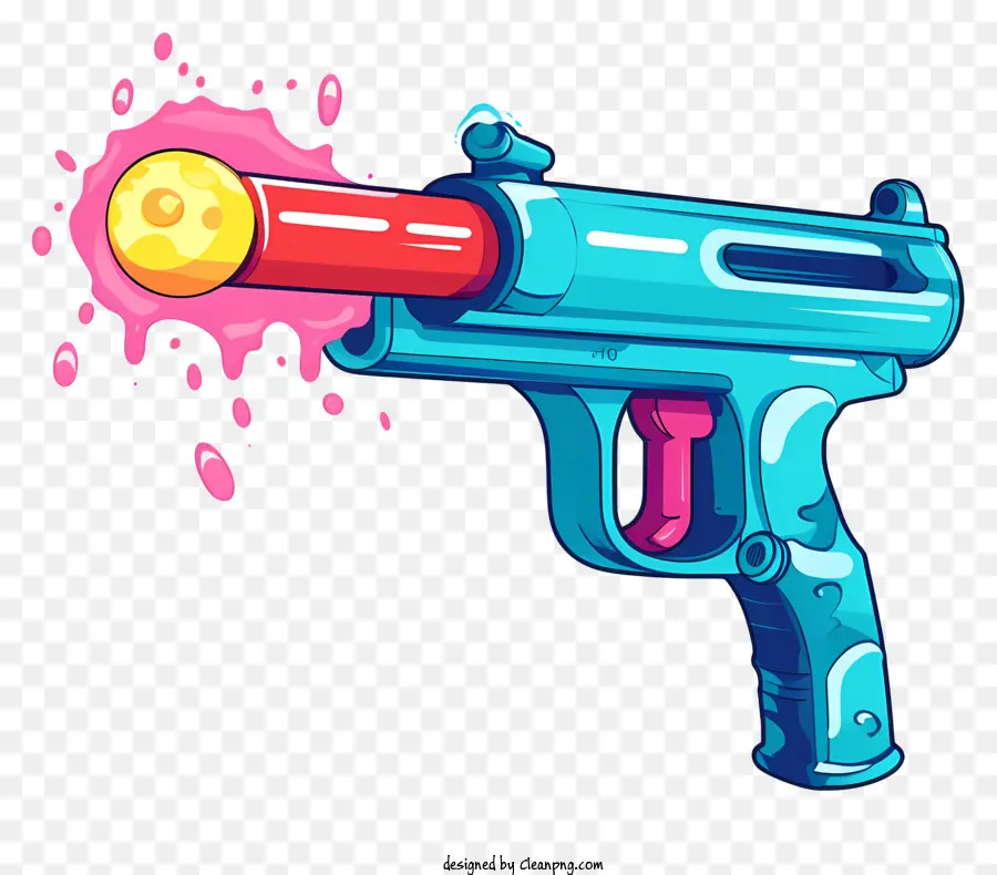 Pistol Mainan，Pistol Mainan Berwarna Warni PNG