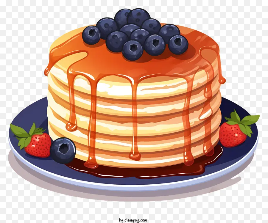 Pancake，Kue PNG