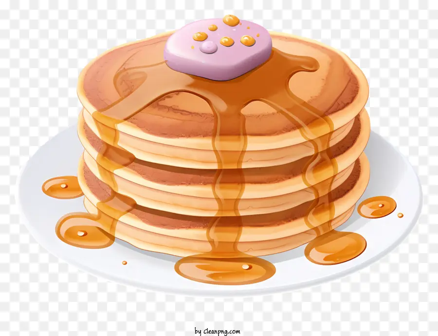 Pancake，Sirup PNG