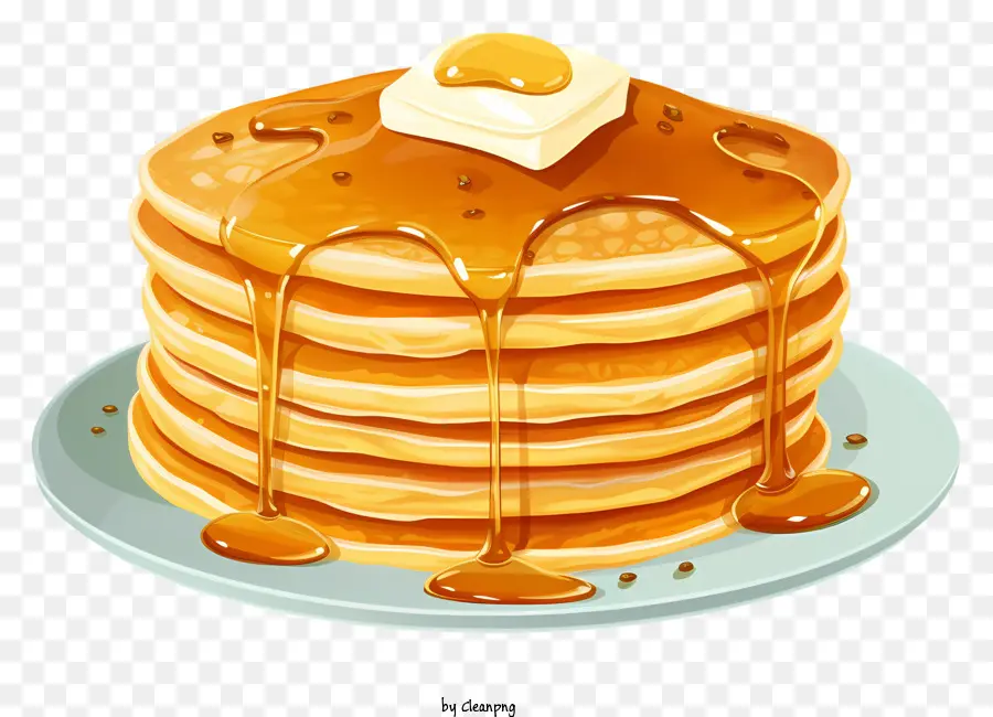 Pancake，Sirup PNG