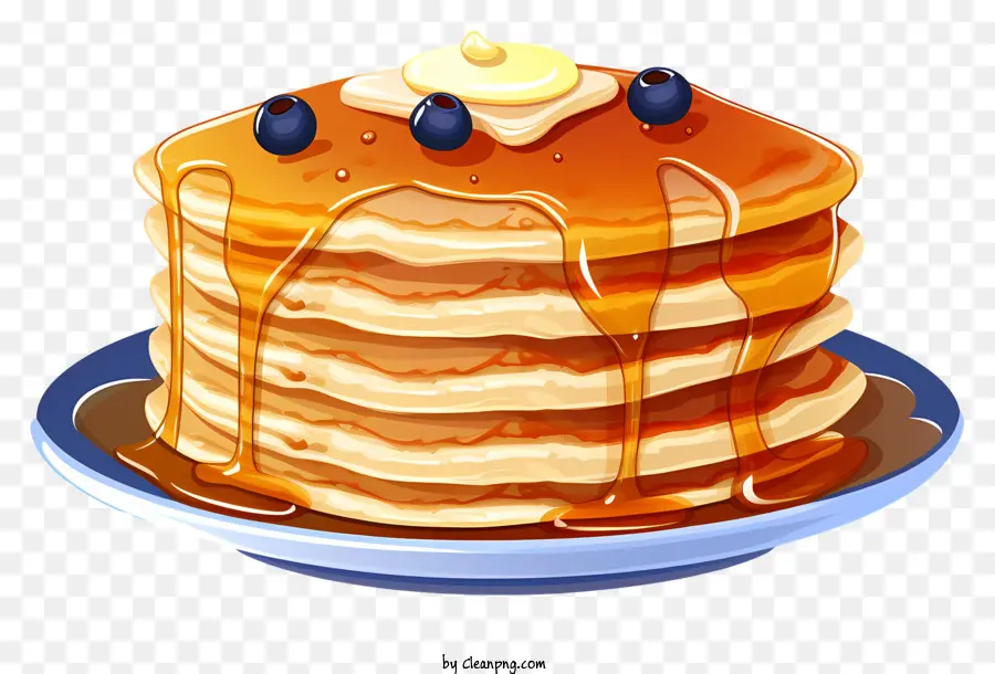 Pancake，Sirup PNG