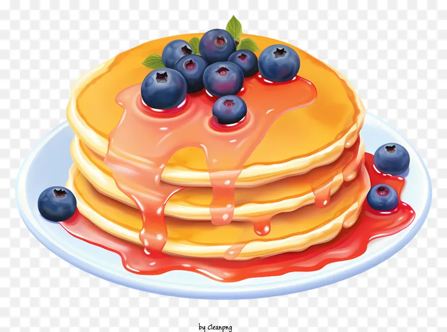 Pancake，Sirup PNG