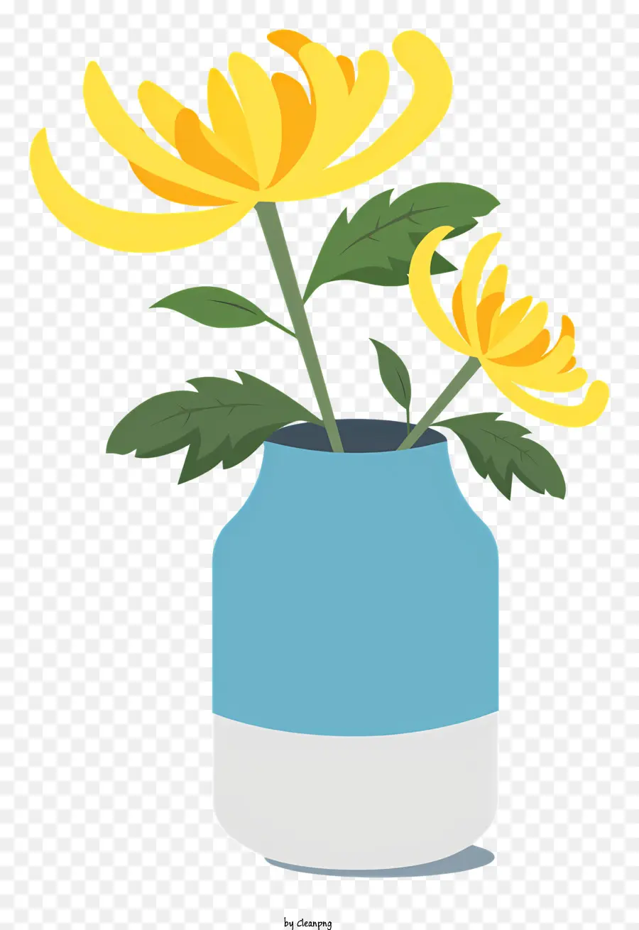 Vas，Bunga Kuning PNG