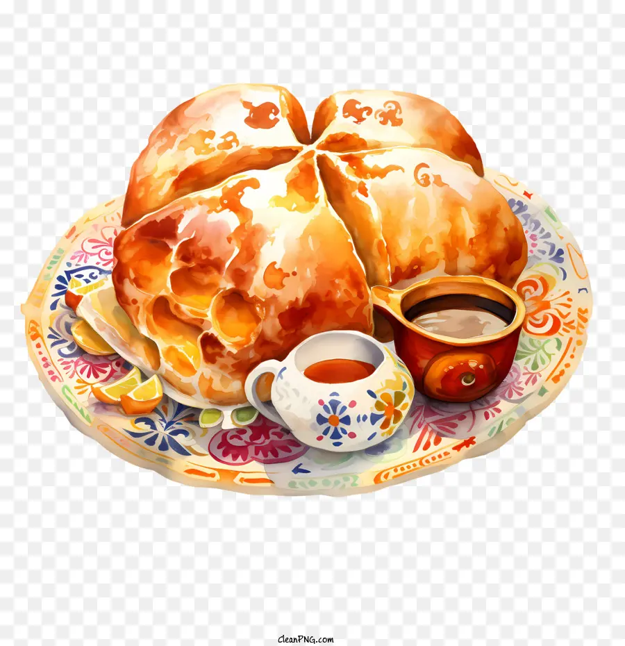 Pan De Muerto，Kue Kering PNG