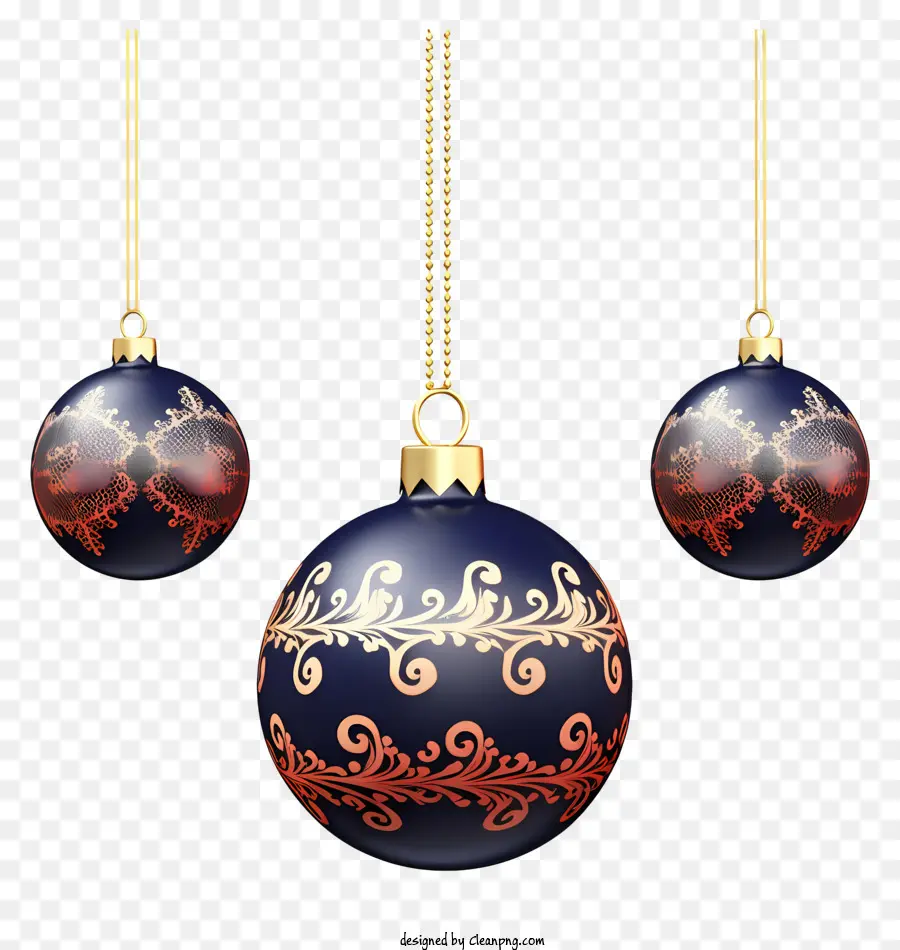 Ornamen Natal，Ornamen Dekorasi PNG