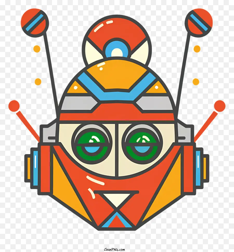 Robot，Kepala Robot PNG