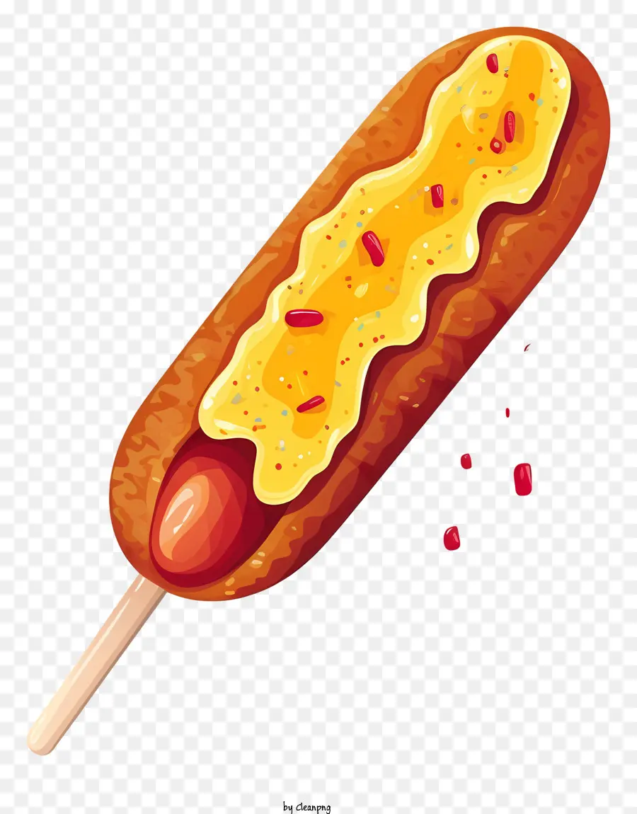 Hot Dog，Mustard PNG