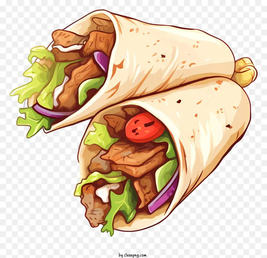 Taco，Tortila PNG