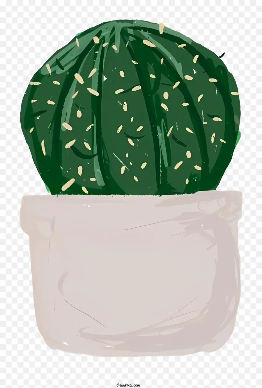 Tanaman Kaktus Kecil，Pot Dengan Bukaan Kecil PNG