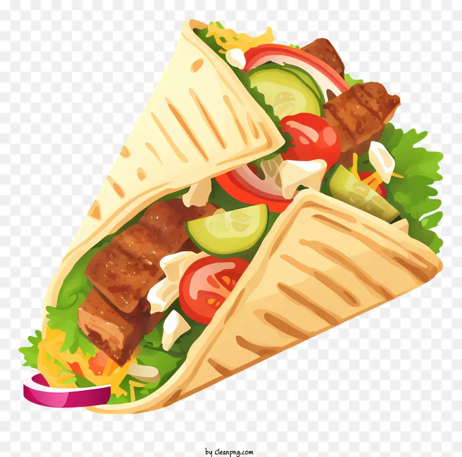 Taco，Cangkang Tortilla PNG