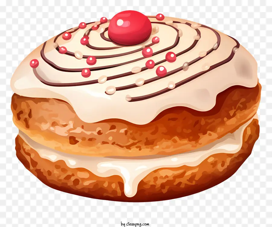 Donat，Frosting PNG