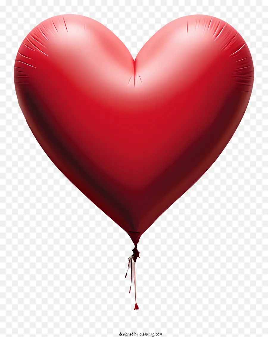 Jantung Balon，Balon Merah PNG