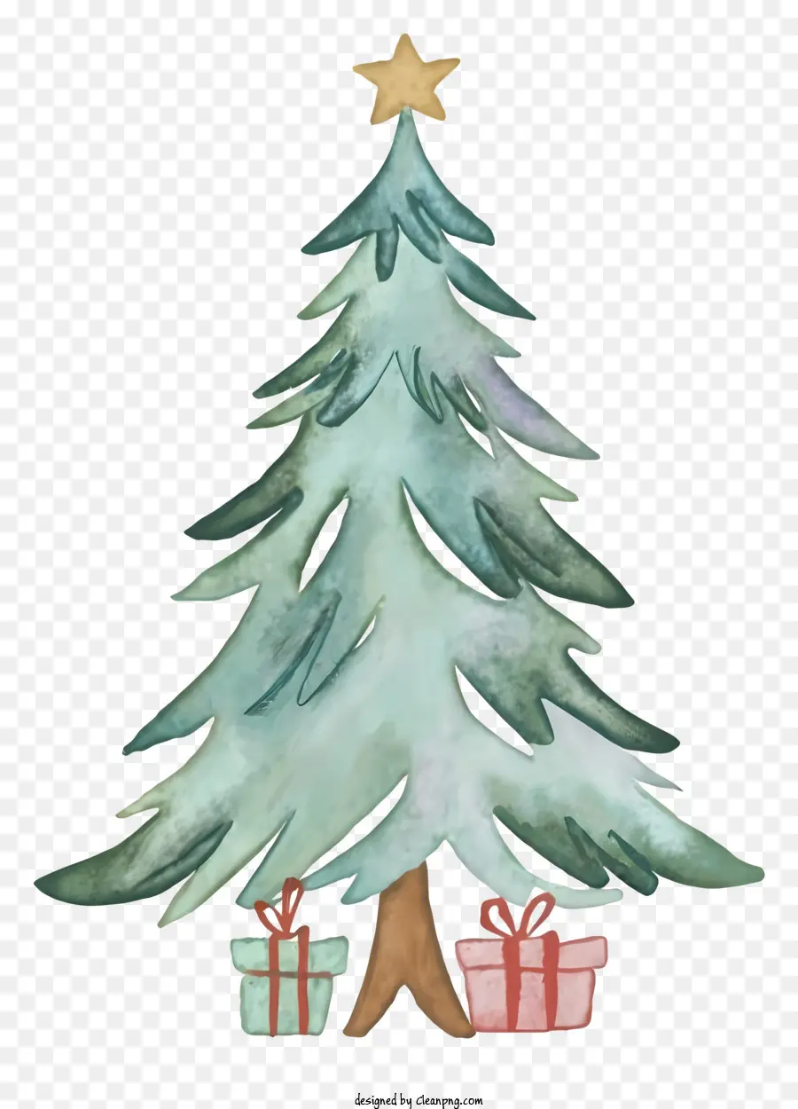 Pohon Natal，Cat Air PNG