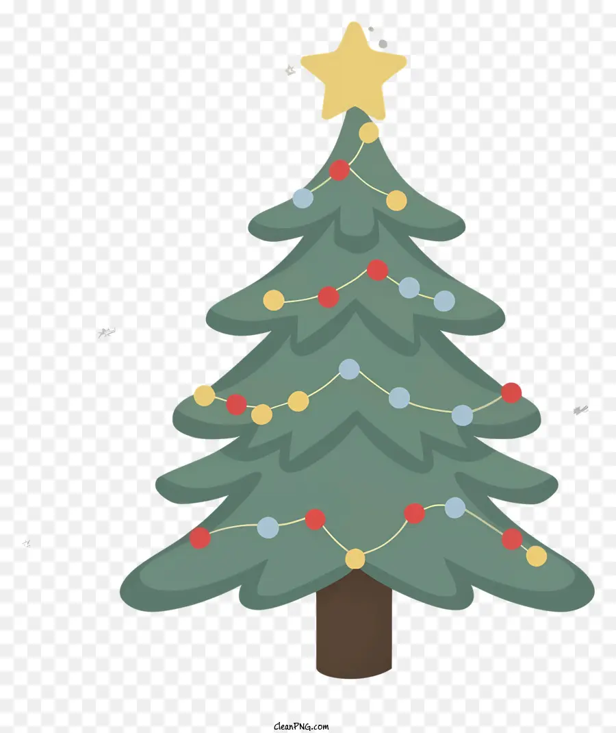 Pohon Natal，Dekorasi Natal PNG