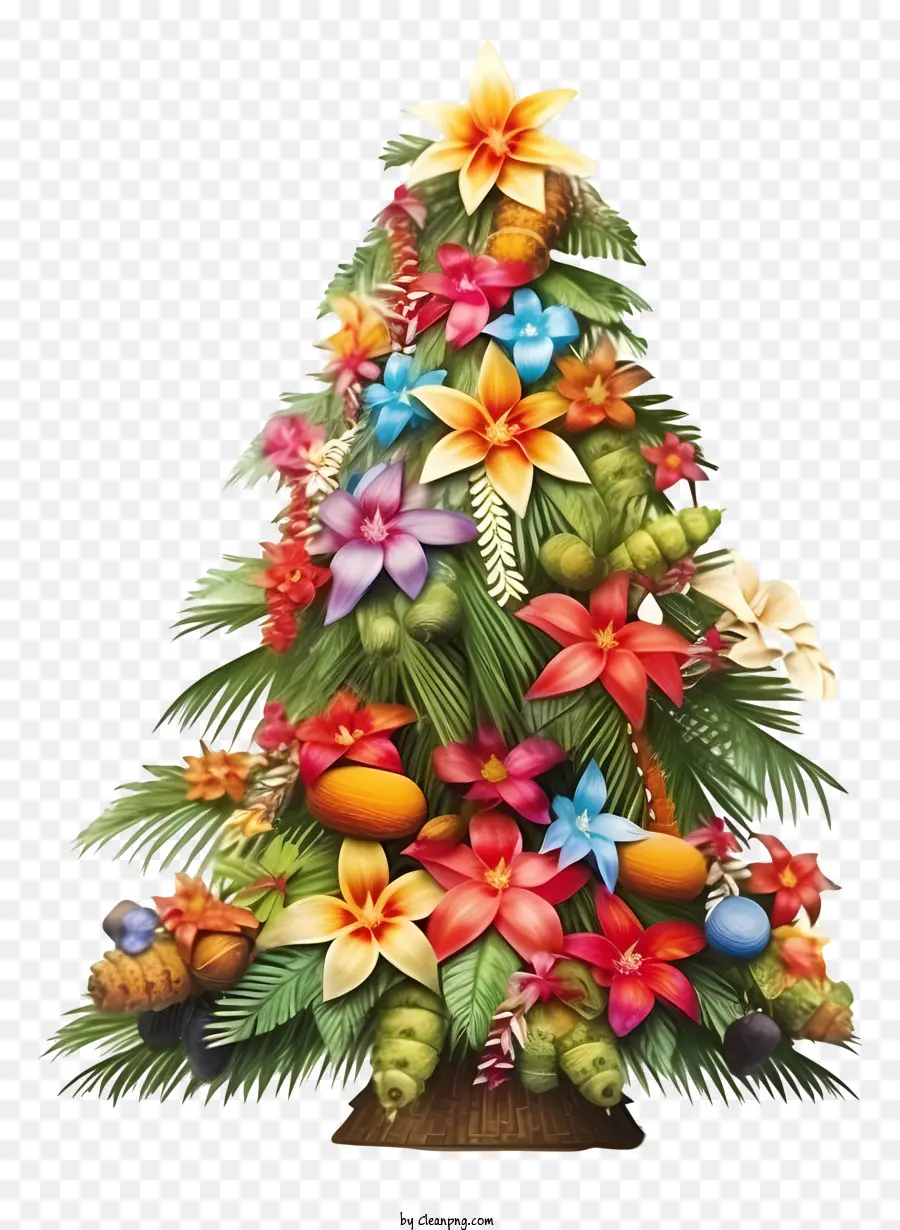 Pohon Natal，Bunga PNG