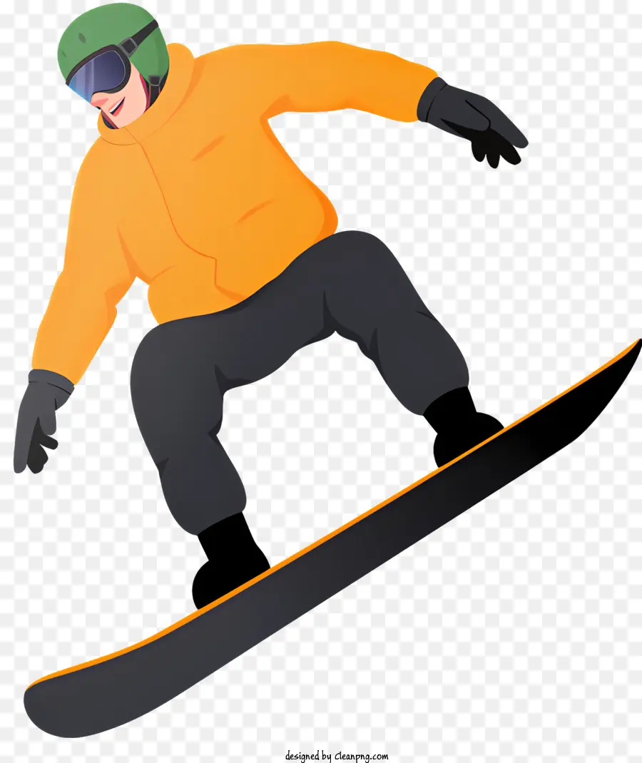 Siluet，Snowboard PNG