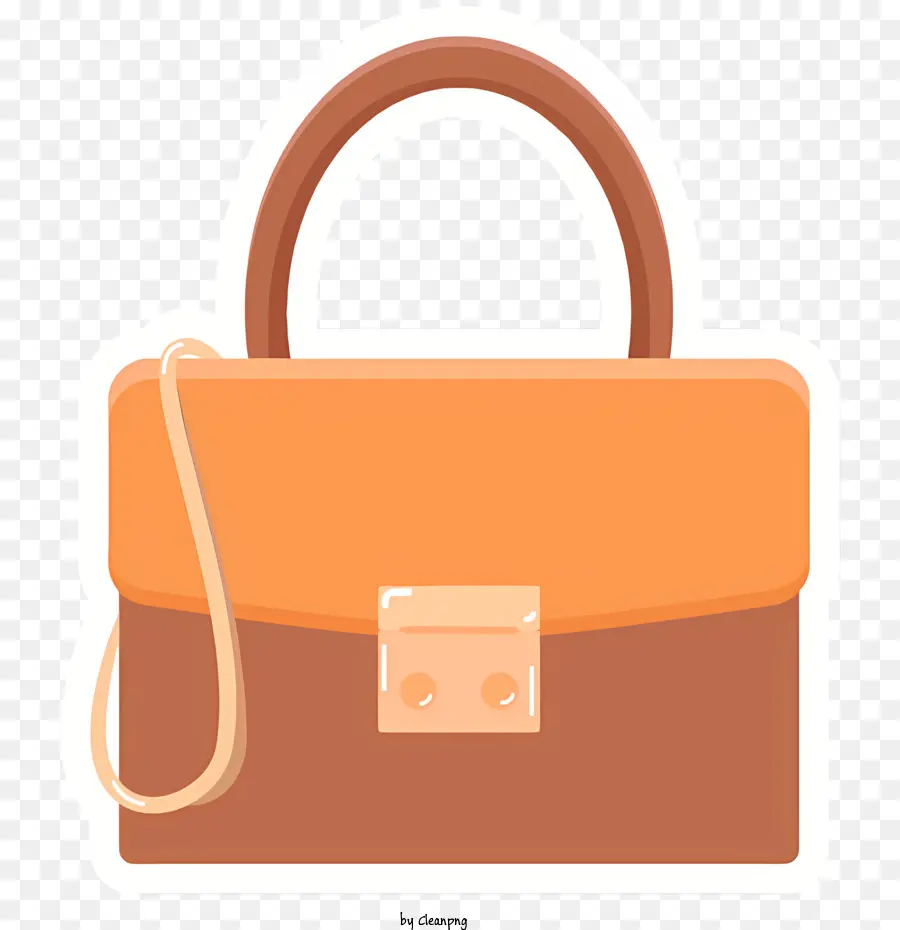 Tas Tangan Berwarna Coklat，Tas Tangan PNG