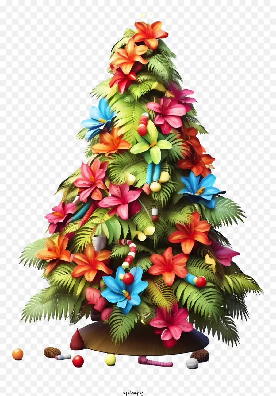 Pohon Natal，Bunga PNG