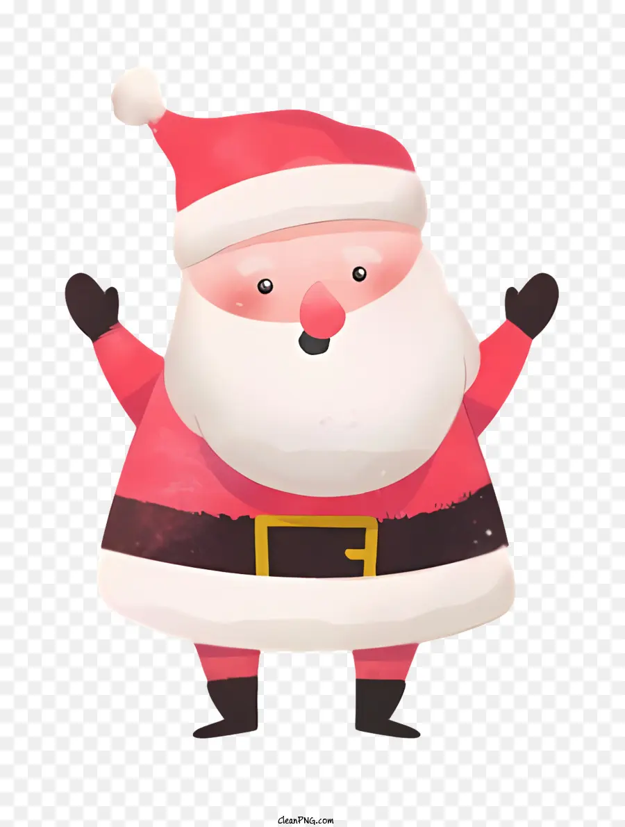 Santa Claus，Karakter Kartun PNG
