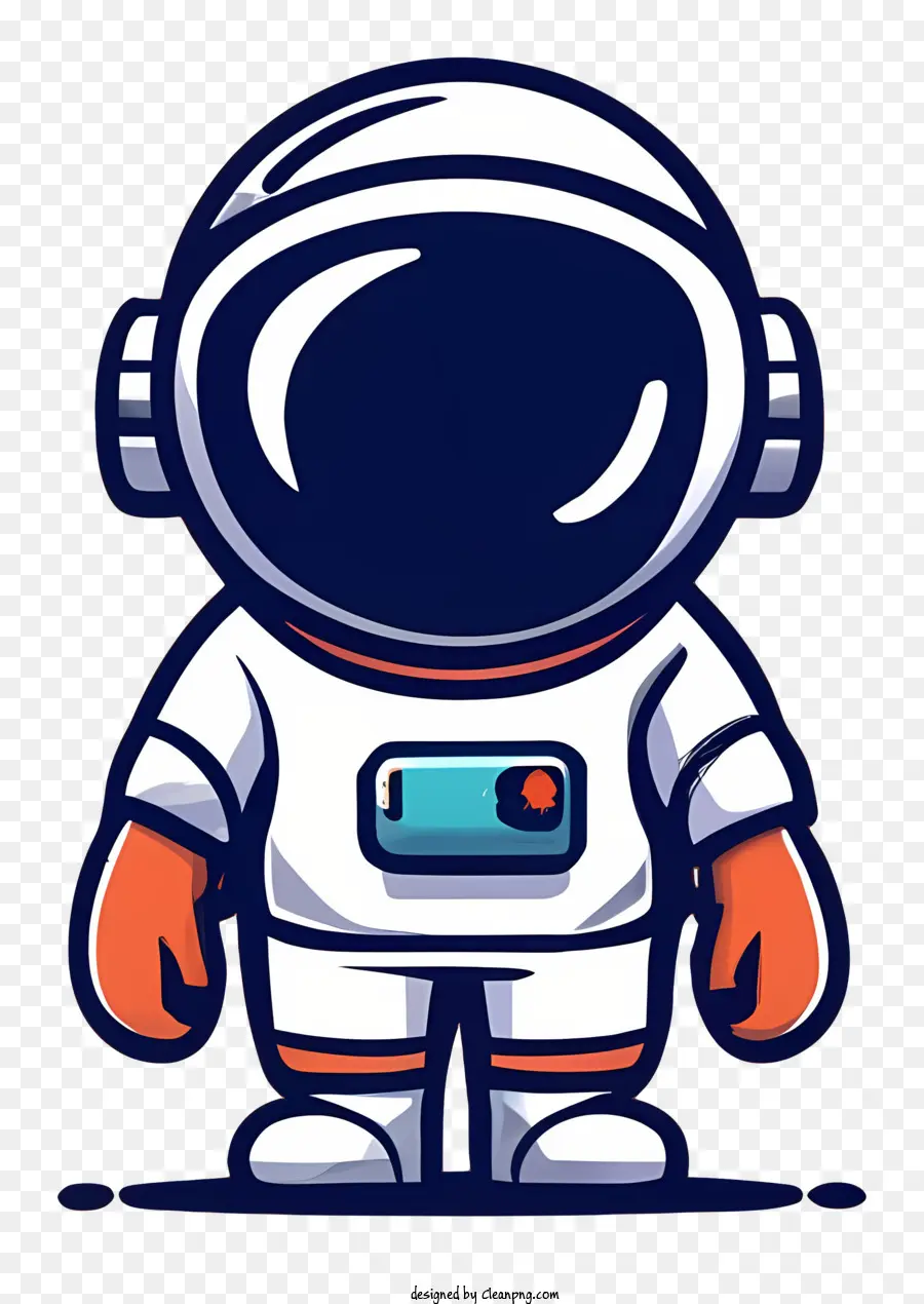 Baju Luar Angkasa，Astronot Kartun PNG