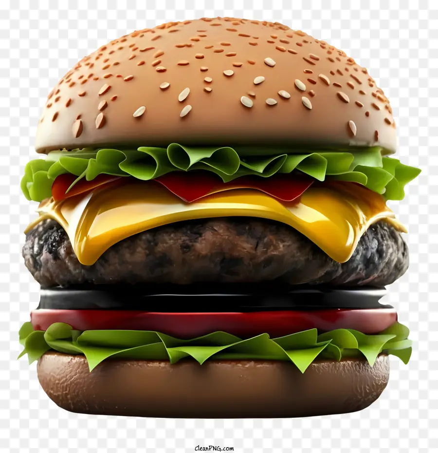 Burgernya，Keju PNG