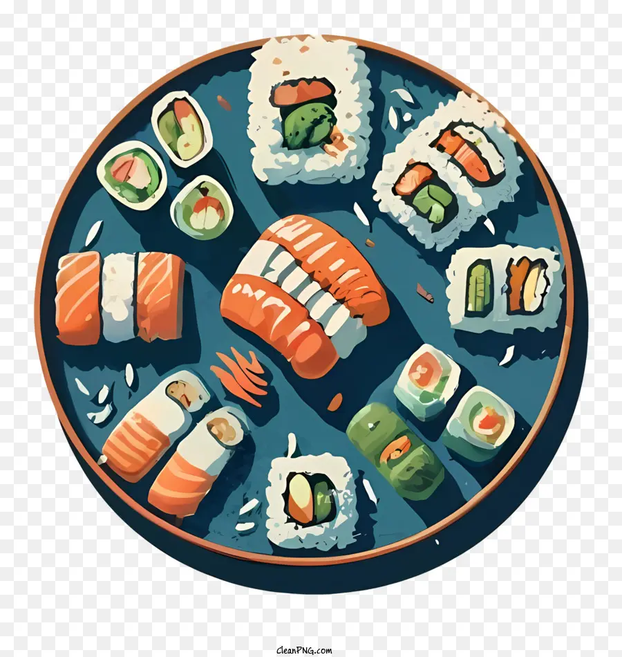 Sushi，Sushi Gulung PNG