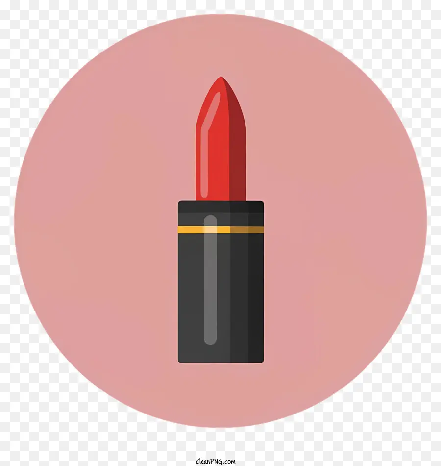 Lipstik Merah，Latar Belakang Merah Muda PNG