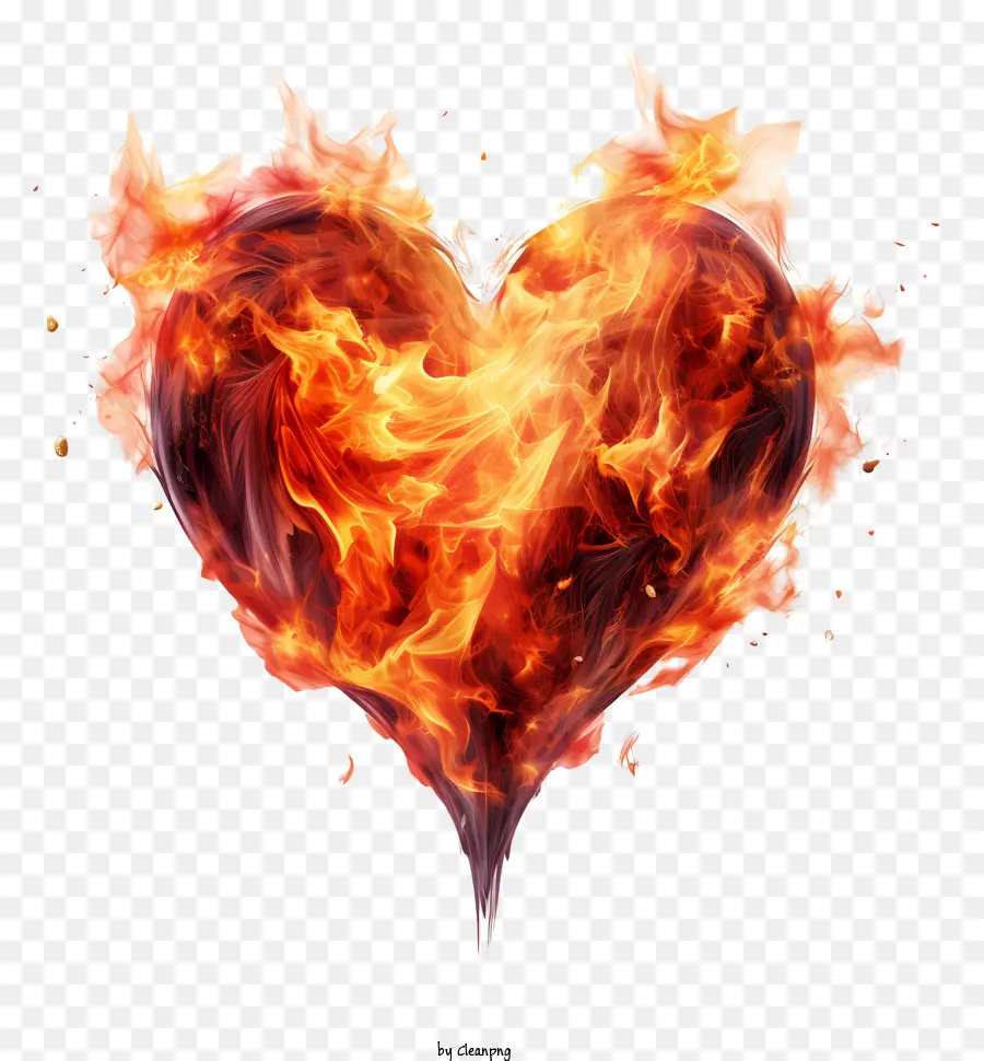 Hati Api，Api Hati PNG
