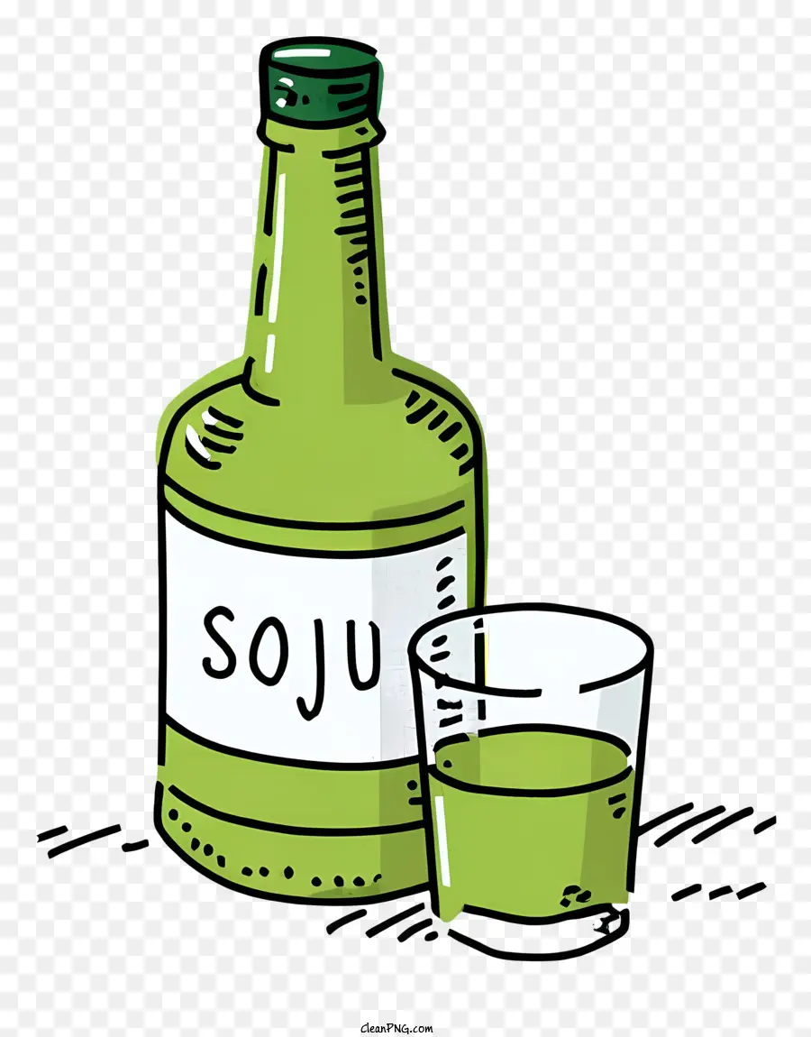 Soju，Botol PNG