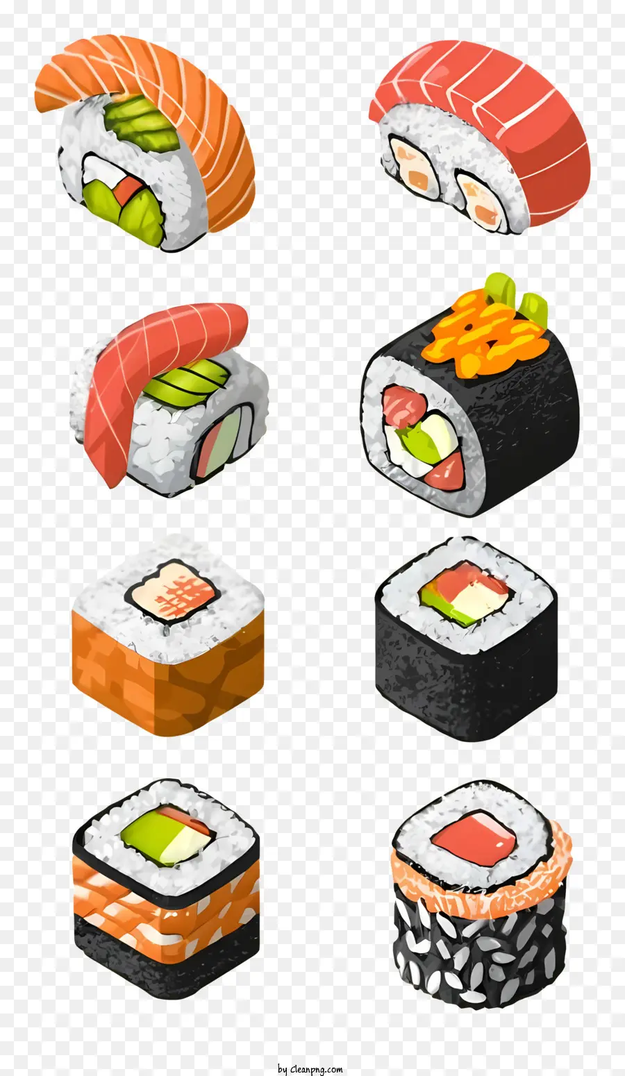 Sushi，Jepang PNG