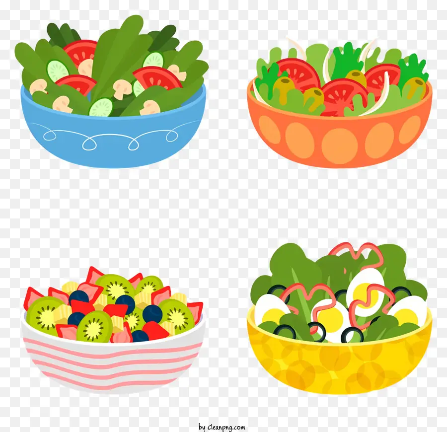 Salad，Mangkuk Salad PNG