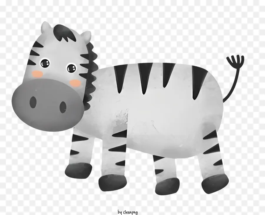 Lucu Zebra，Kartun Zebra PNG