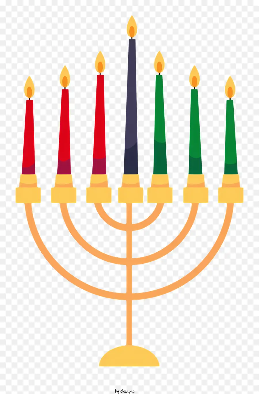 Menorah Hanukkah，Menorah PNG