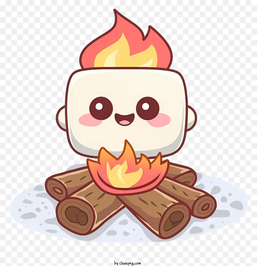 Karakter Marshmallow Yang Lucu，Marshmallow PNG