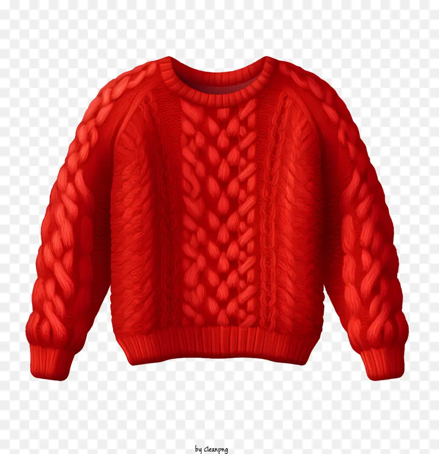 Sweater Natal，Merajut PNG
