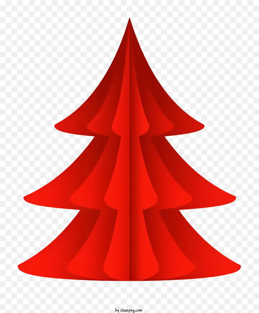 Pohon Natal，Merah Pohon Natal PNG