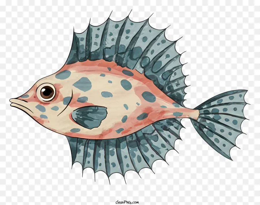Ikan Ikan Kecil，Ikan Bergaris Hitam Dan Putih PNG