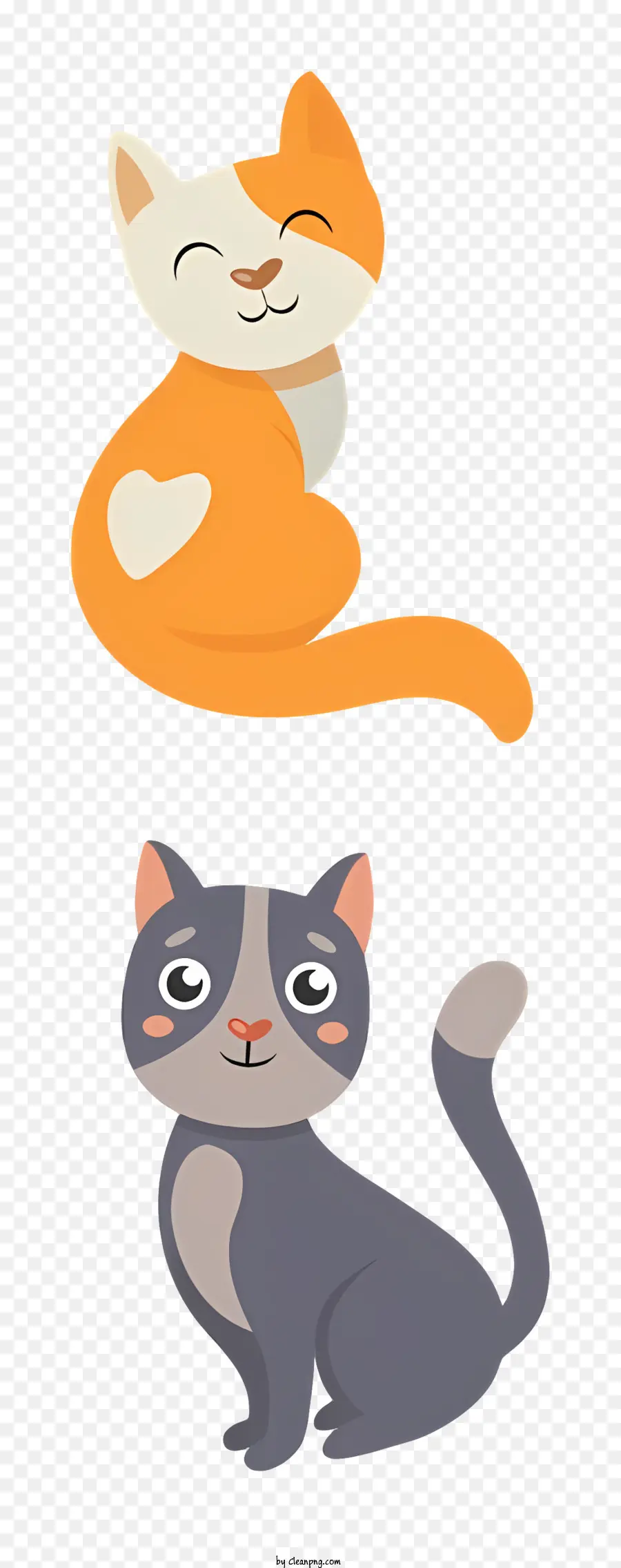 Kucing，Kucing Oranye Dan Putih PNG